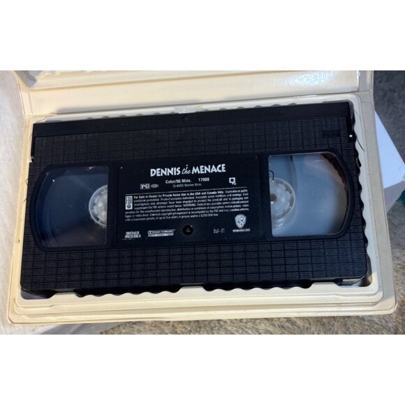 Dennis The Menace 1993 VHS Family Comedy Movie Warner Bros - Picture 5 of 5